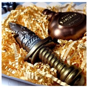 Шоколадный набор "Коньяк и кинжал"