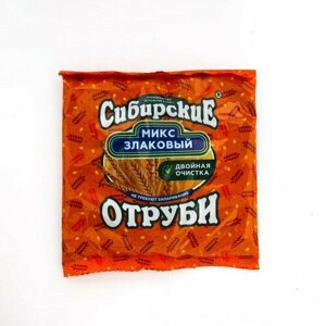 Сибирская клетчатка Отруби Сибирские Злаковый микс, 180 г