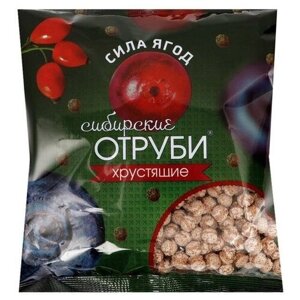 Сибирские отруби "Сила ягод", хрустящие, 100 г