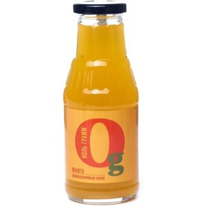 Сироп низкокалорийный с пребиотиком "Ноль грамм" манго, 330 гр