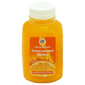 Сок апельсиновый, прямого отжима, замороженный. 290 мл. Упаковка (12 бутылок)