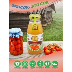 Сок экосок из квашеных томатов, 3 шт по 200мл, Россия