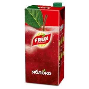 Сок FRUX яблоко, 1 л, 4 шт