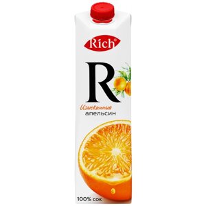 Сок Rich апельсин восстановленный, 1 л