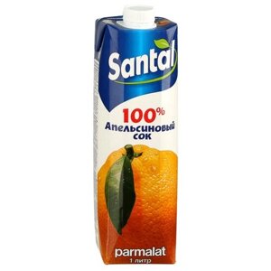 Сок Santal Апельсин, 1 л, 12 шт.