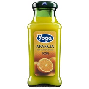 Сок Yoga Апельсин, без сахара, 0.2 л, 6 шт.