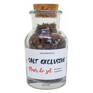 Соль SALT EXCLUSIVE пакистанская Fleur de Sel (копченые пирамидки), 40 гр.