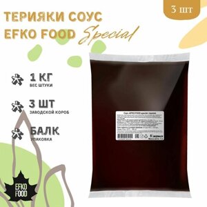 Соус Efko Food Special Терияки, 1кг х 3шт.