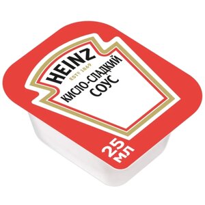 Соус Heinz кисло-сладкий порционный, 24 шт. по 25 мл