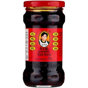 Соус Lao Gan Ma из черных соевых бобов и чили, 280 г, 280 мл