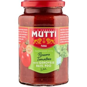Соус Mutti томатный с базиликом, 400 г, 400 мл