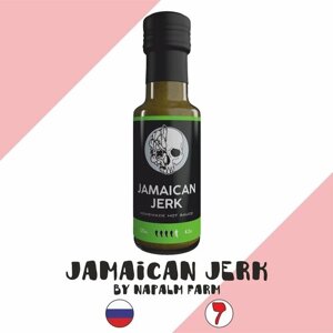 Соус острый Napalm Farm "Jamaican jerk/Ямайский Джерк"Напалм Фарм) с острым перцем MOA Scotch Bonnet