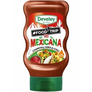Соус острый томатный мексиканский, Develey "Mexicana", пикантный, 300г