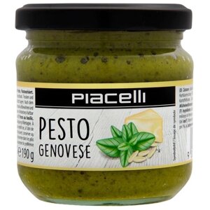 Соус Piacelli Pesto genovese, 190 г
