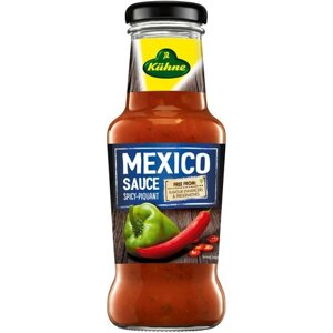 Соус томатный Kuhne Mexico Salsa Мексиканский с острым перцем Чили, 250мл