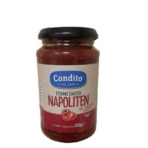Соус томатный неаполитанский Condito, стеклянная банка, 350г