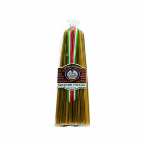 Спагетти триколор CORTE CASTELLO, паста из твердых сортов пшеницы, UMBRO, 0,5 кг