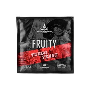 Спиртовые дрожжи Брагман фрути турбо Bragman Fruity Turbo для фруктовых браг (1 шт. по 72 г)