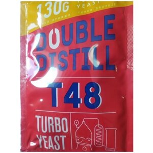 Спиртовые турбо-дрожжи Double Distill T48 (2 пачки в комплекте)