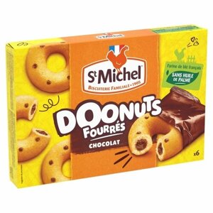 St Michel Пончики с шоколадной начинкой 180г