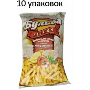 SticksCHIPS чипсы натуральные со вкусом креветки, 120 г.