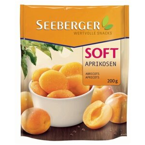 Сухофрукты Seeberger Soft apricots Мягкие абрикосы, 200 г
