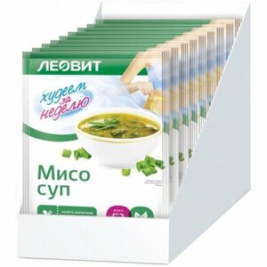 Суп Leovit Мисо (упаковка 20 штук)