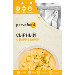 Сырный крем-суп Pervafood с пармезаном 300г