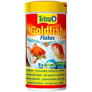 Tetra / Корм для всех видов золотых рыбок Goldfish в хлопьях 250мл 1 шт