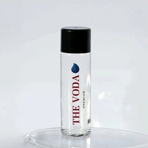 "THE VODA Премиум"природная газированная вода в стеклянной бутылке, 0,33л, 24шт