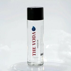 "THE VODA Премиум"природная газированная вода в стеклянной бутылке, 0,5л, 12шт