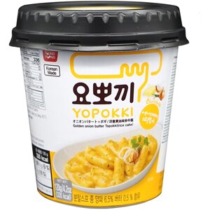 Токпокки YOPOKKI с сливочно-луковым соусом / токпоки Корея / MOREMANGO