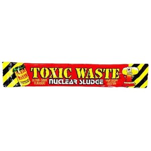 Toxic Waste ассорти Конфета Nuclear sludge, 20 г, бумажная обертка