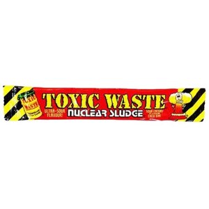 Toxic Waste Конфета Nuclear sludge, 20 г, бумажная обертка