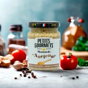 Традиционная горчица LAB Petits Gourmets 100г (Франция)