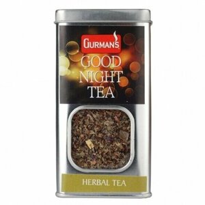 Травяной чай Gurman's Good Night Tea листовой в жестяной банке 60 г (из Финляндии)