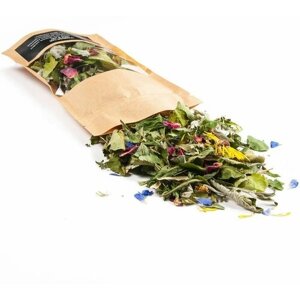 Травяной чай "Летний букет" с натуральными травами, полезный, рассыпной, для заваривания, 15 г.