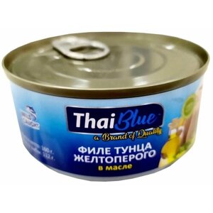 Тунец Thai Blue желтоперый в масле 160г х3шт