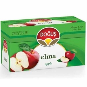 Турецкий чай яблочный, ELMA, DOGUS,20 пакетиков