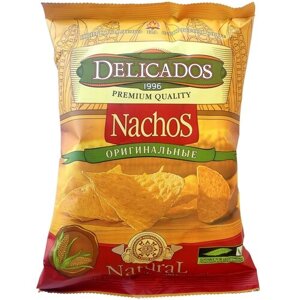 Упаковка 15 штук Чипсы кукурузные Delicados Nachos оригинальные пак 150г