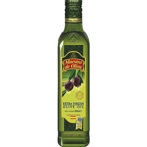 Упаковка 6 штук Масло оливковое МAESTRO DE OLIVA Extra Virgin с/б 0,5л Испания
