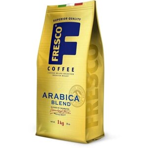 Упаковка из 5 штук Кофе в зернах Fresco Arabica Blend 1000г пак Россия
