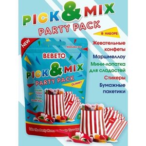 Упаковка из 6 пачек Мармелад жевательный Bebeto Pick & Mix 750г Турция