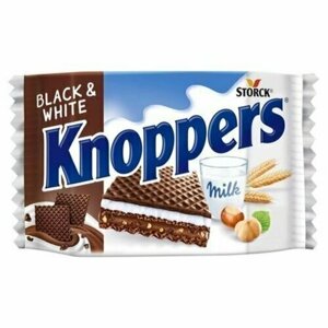 Вафельное печенье Knoppers Black&White, 25 г