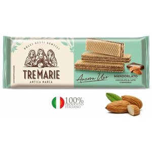 Вафли Tre Marie с миндально-шоколадным кремом 140г, Италия