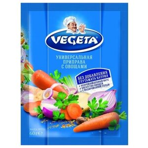 Vegeta Приправа Универсальная с овощами, 60 г, пакет