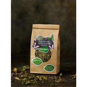 ViolaMenta / Травяной чай, селекционная мята "Цветочно-фруктовый смузи" мята сушеная для чая и кофе