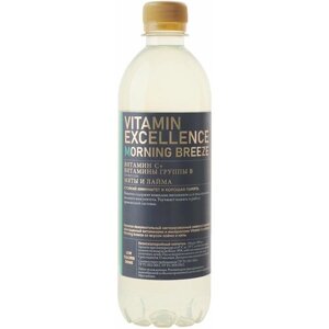 Vitamin Excellence Morning Breeze, напиток витаминизированный мята и лайм 500 мл