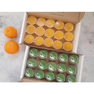 Витграсс и апельсиновый сок Greenfermer замороженные (30+30 порций)