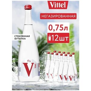 Vittel Вода минеральная негазированная 0.75 мл х 12 ШТ